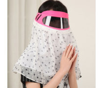 防晒面纱面罩 现代户外防护的时尚与科技融合